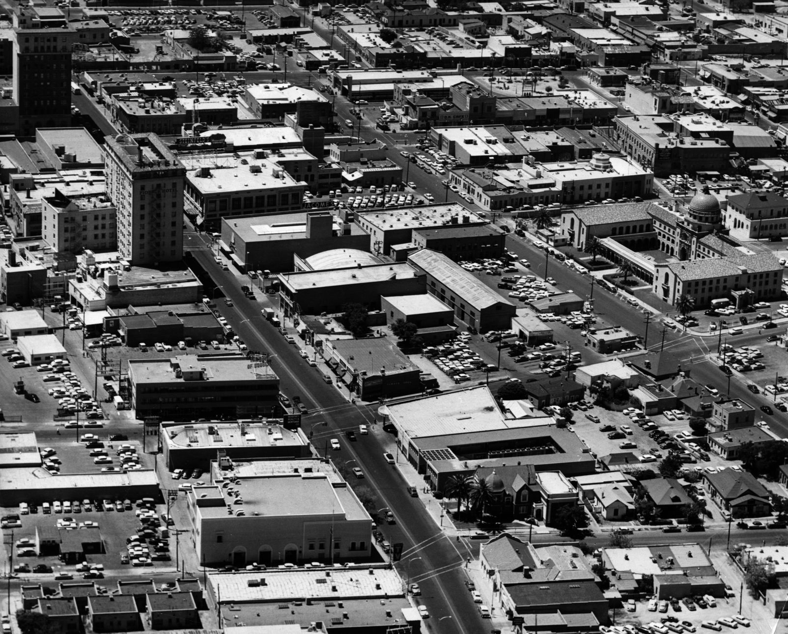 Downtown Tucson aerial
